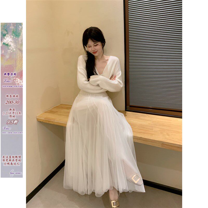 城南边儿11.26【摇曳的裙摆\新色】大J摆纱纱裙小仙女美絶秋冬新