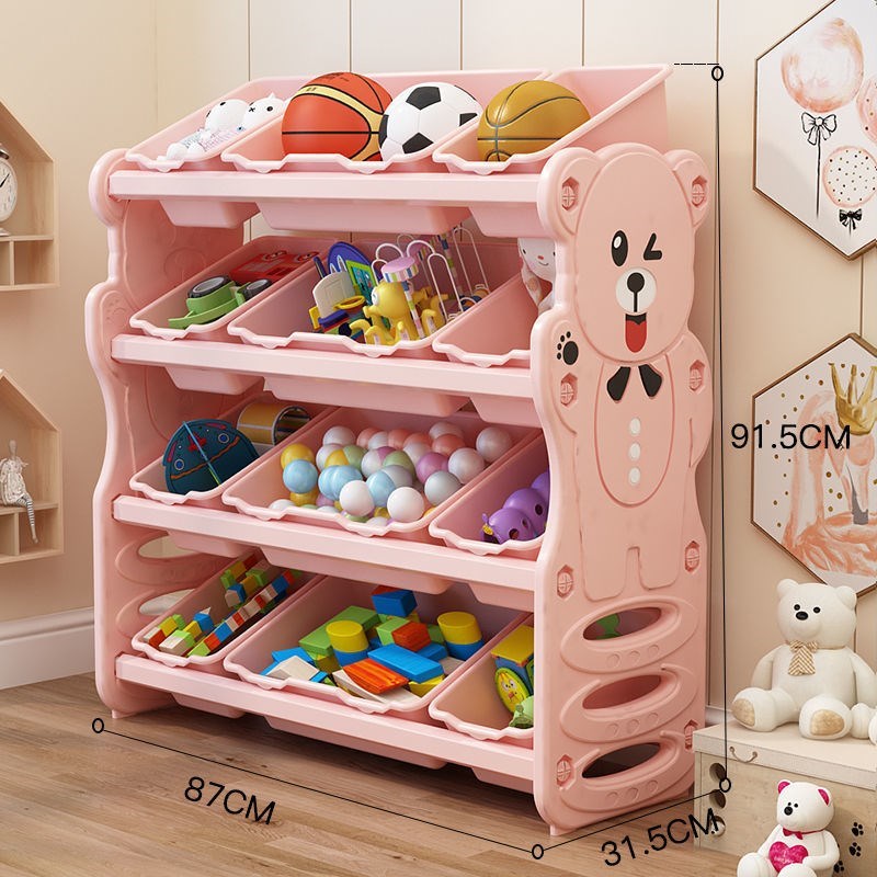 新疆幼儿园玩具收纳架玩具收纳柜多层分类整理箱储物柜神器
