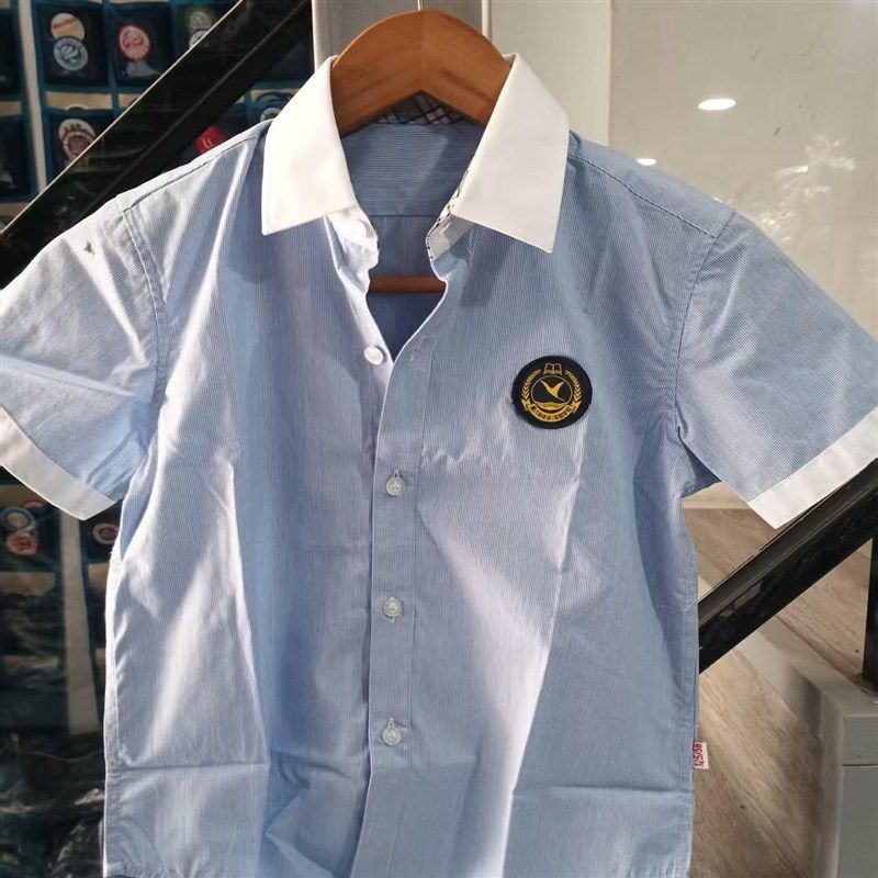 厦门市五缘第二实验中E小学男生夏季衬衫制服