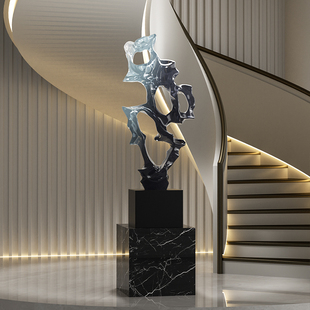 太湖石艺术雕塑j大号摆件样板间酒店大堂软装饰客厅玄关抽象工艺