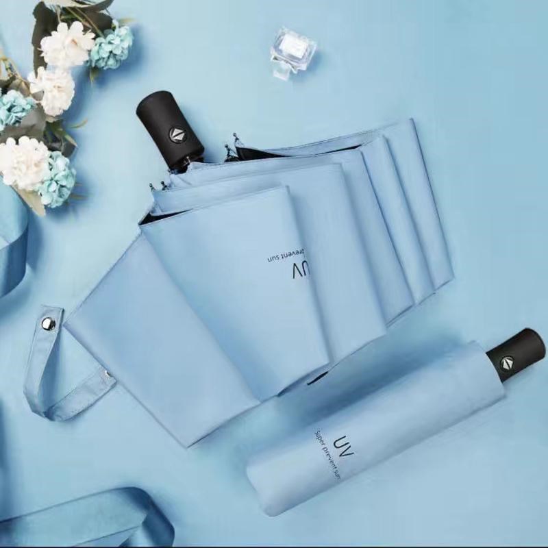 自动加大加厚加固遮阳伞女学生上学晴雨两用折叠雨伞太阳新款