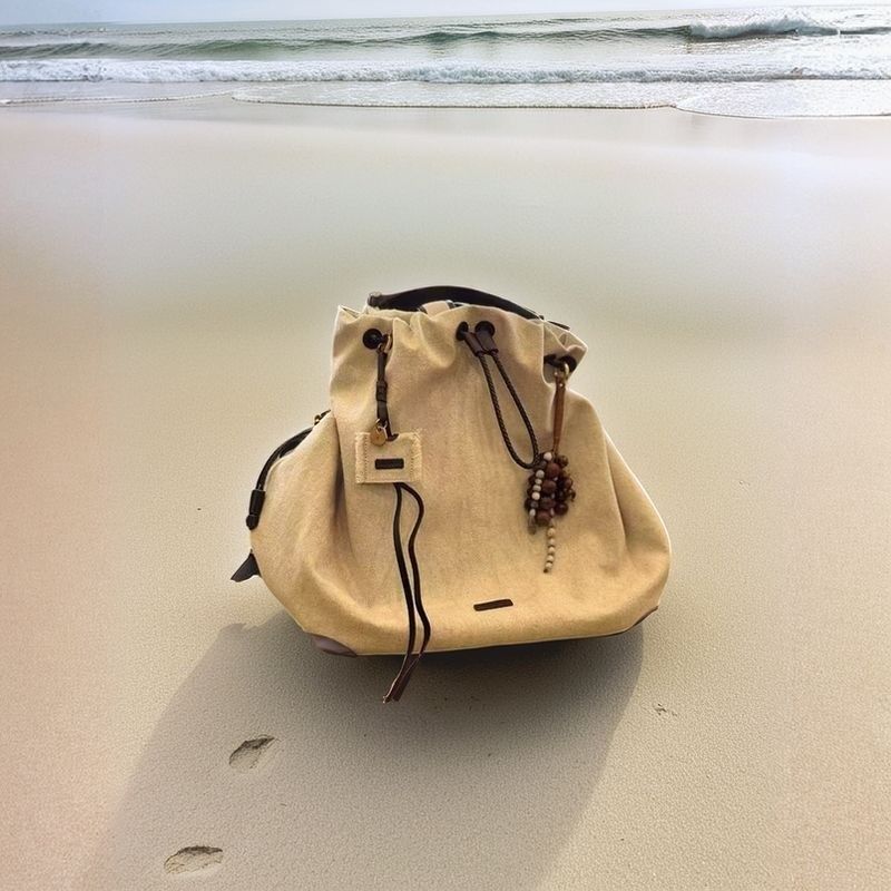 百纳抽绳双肩包2025新款轻量化夏季包包女款大容量V通勤电脑包背