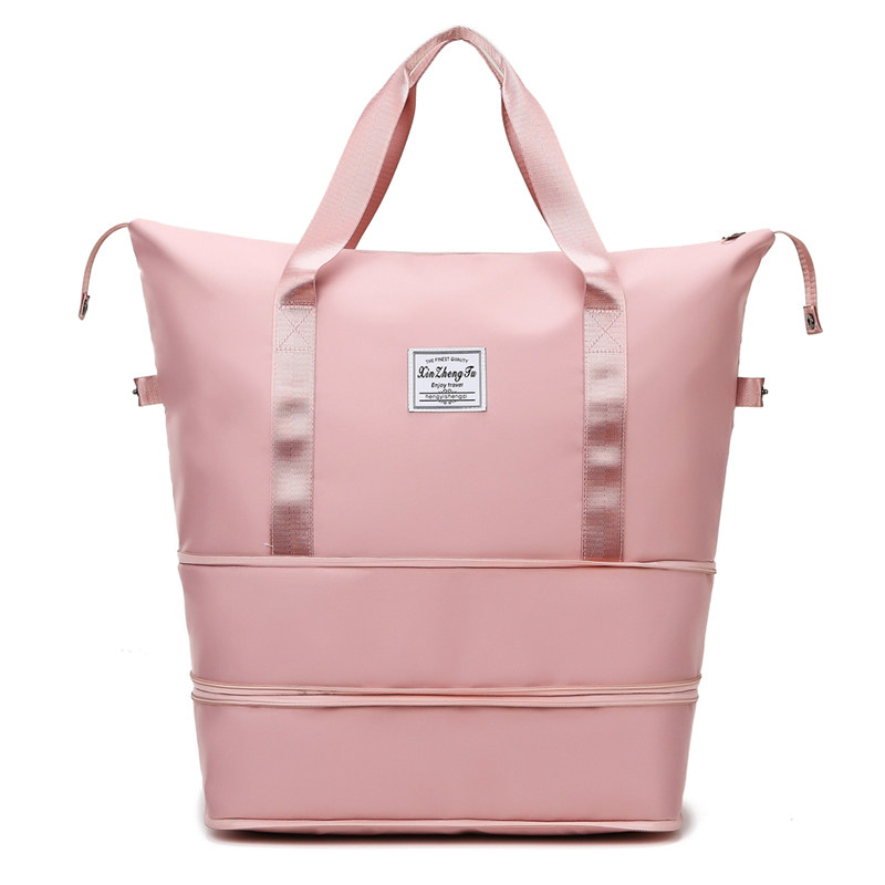 轻便捷折叠出差旅l游行李袋多功能干湿分离大容量旅行背包旅游包