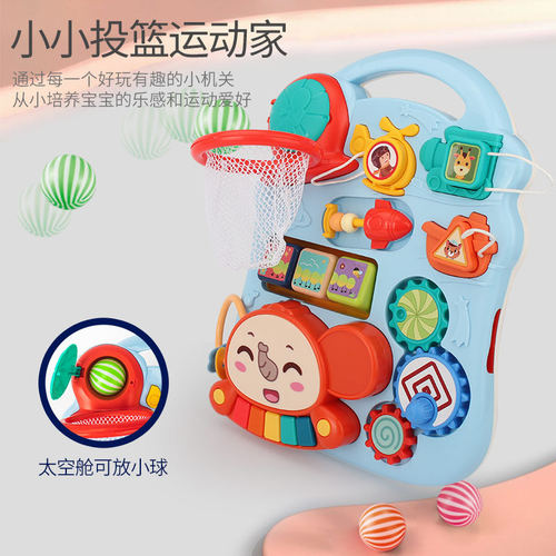 新疆包邮婴儿学步车推车防侧翻二合一防O型腿多功能学习桌助步车
