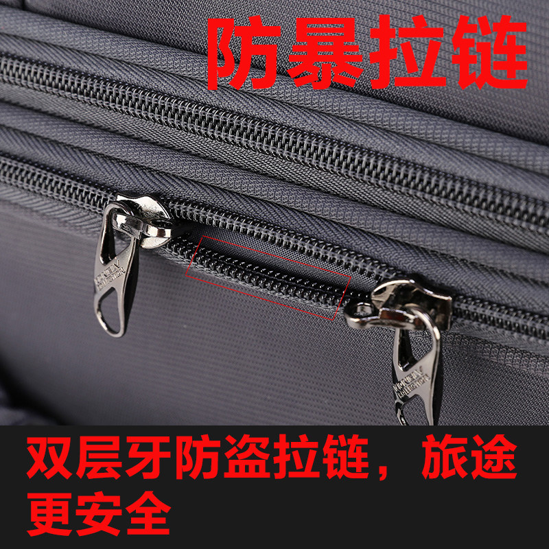 拉杆箱布牛津布行李箱男帆布箱子防水万向轮皮箱超大容量密码箱女