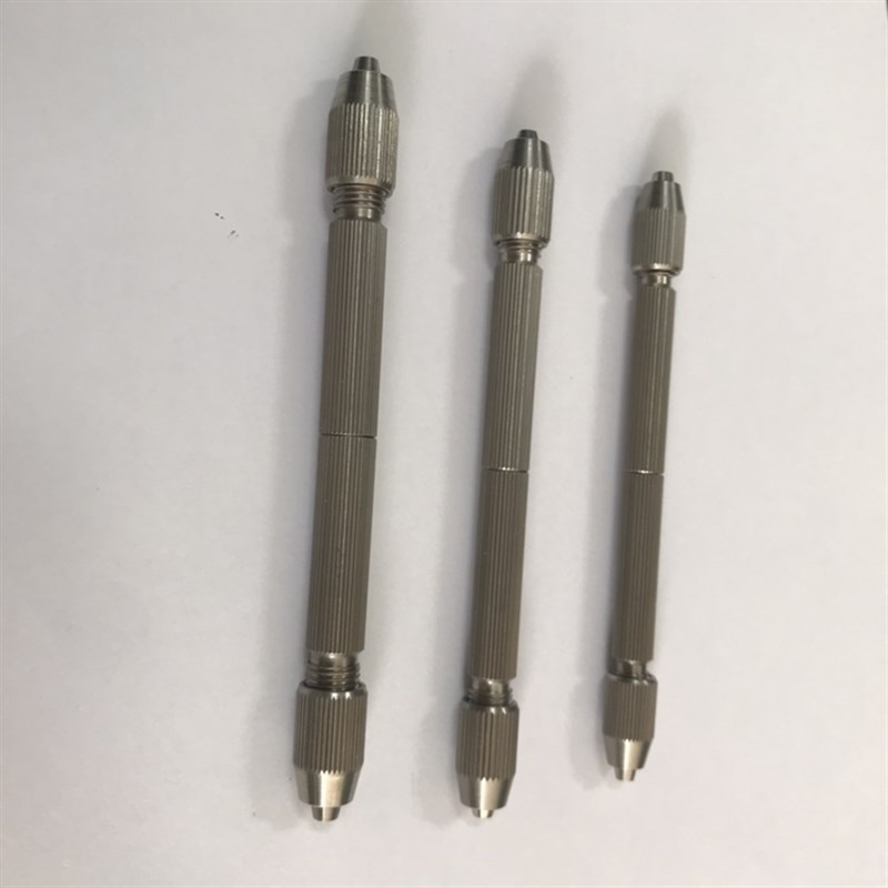 拿子 钻头手捻钻 精密全钢夹A具 工艺品雕刻  手表维修工具