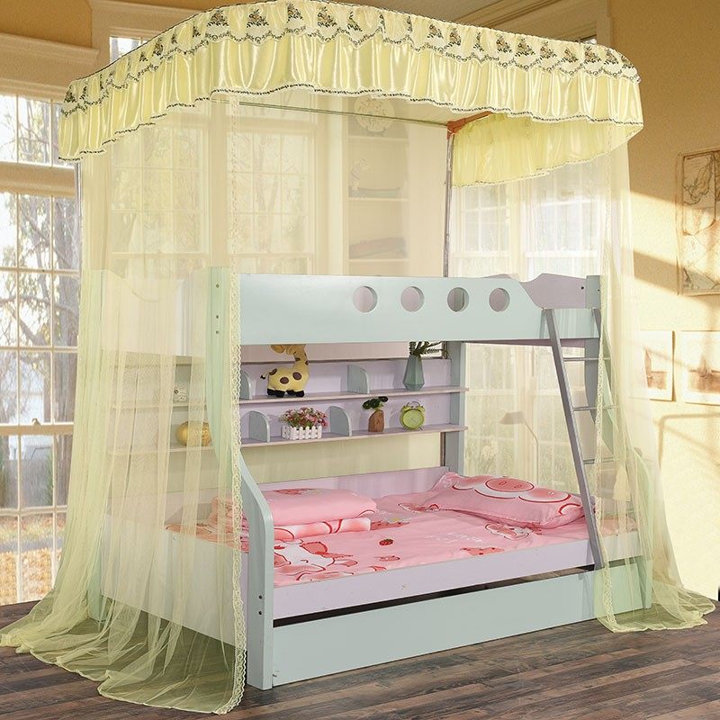 1.8m梯形实木儿童两层床上下铺床蚊帐母子床成人字子母床双层床蚊,床上用品,蚊帐,淘宝优惠券,粉丝福利购,淘宝优惠卷