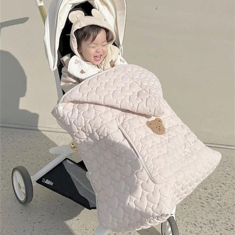 韩国ins婴儿推车防风盖毯秋冬保暖婴儿包被抱毯外出加厚斗篷包被,婴童用品,推车配件,淘宝优惠券,粉丝福利购,淘宝优惠卷