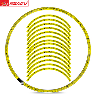 山地自行车轮组装饰贴纸DEEMAX全覆盖单车轮毂车圈贴改色防水防刮