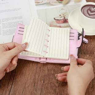 可定制活页环颜色M5手帐本活页本日记本便携5环A8城市之光
