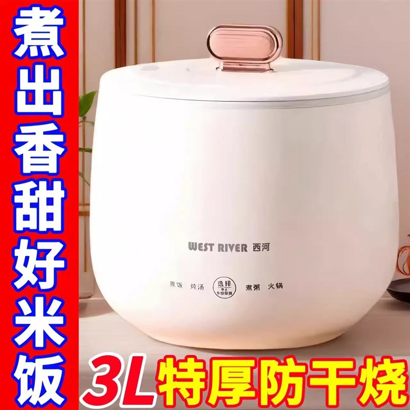 全自动小电子g锅家用智能电饭锅多功能全自动学生宿舍快煮锅不沾