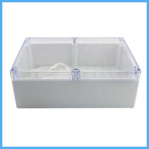 263*182*95mm 防水接线盒 F6T透明塑料配电箱 电子密封盒 船用盒