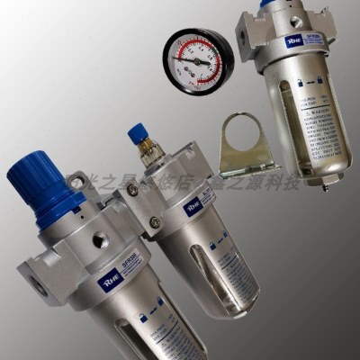 人和气动RHE气源二联件调压阀过滤油雾器 SFC SFR SL 200 300 400