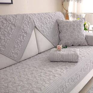 发OCO垫沙纯棉四布艺简约坐现代通用盖布季2025防滑沙发套垫罩巾