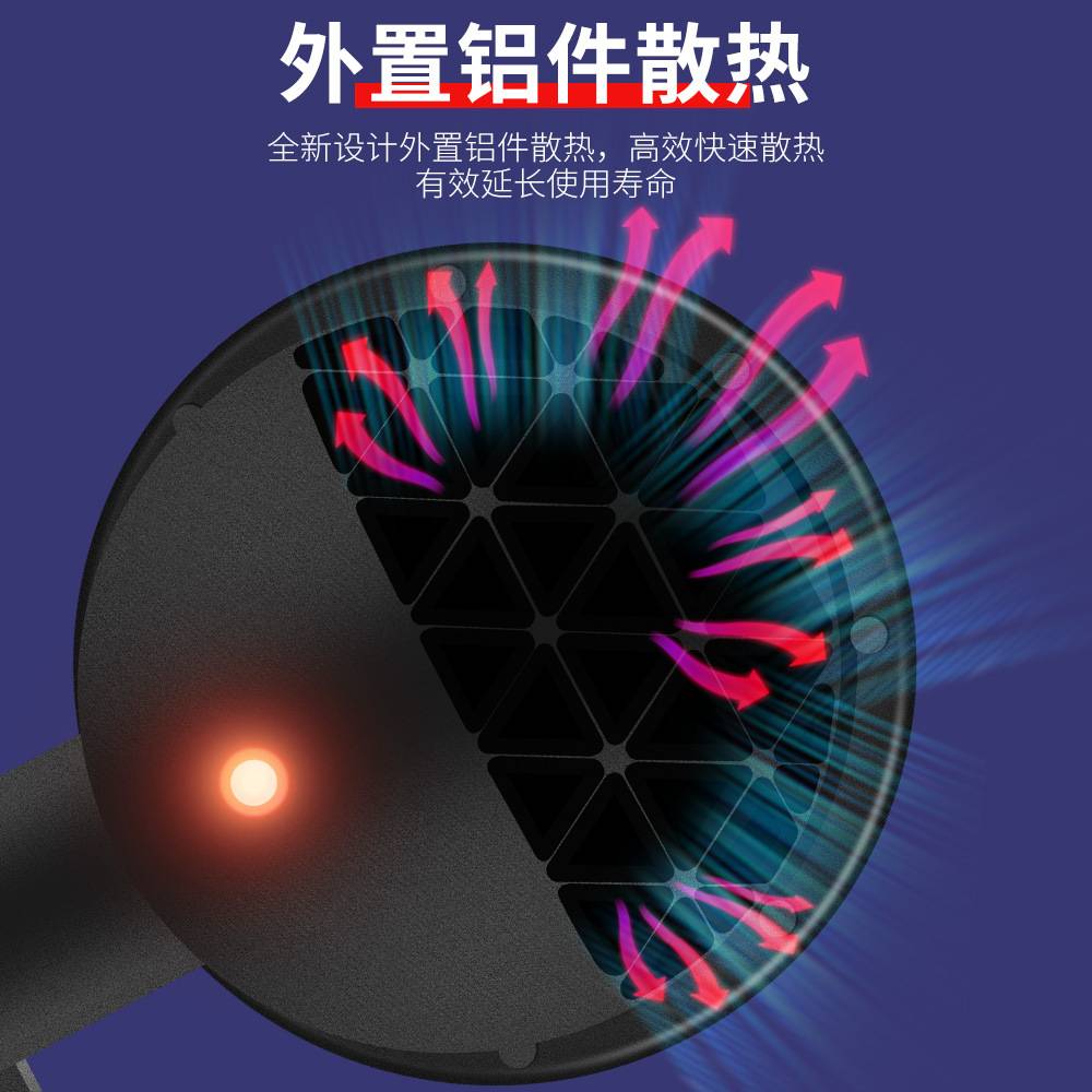 谦润照明庭院灯LED户外100W谷仓感应灯大功率防水室外过道照明灯