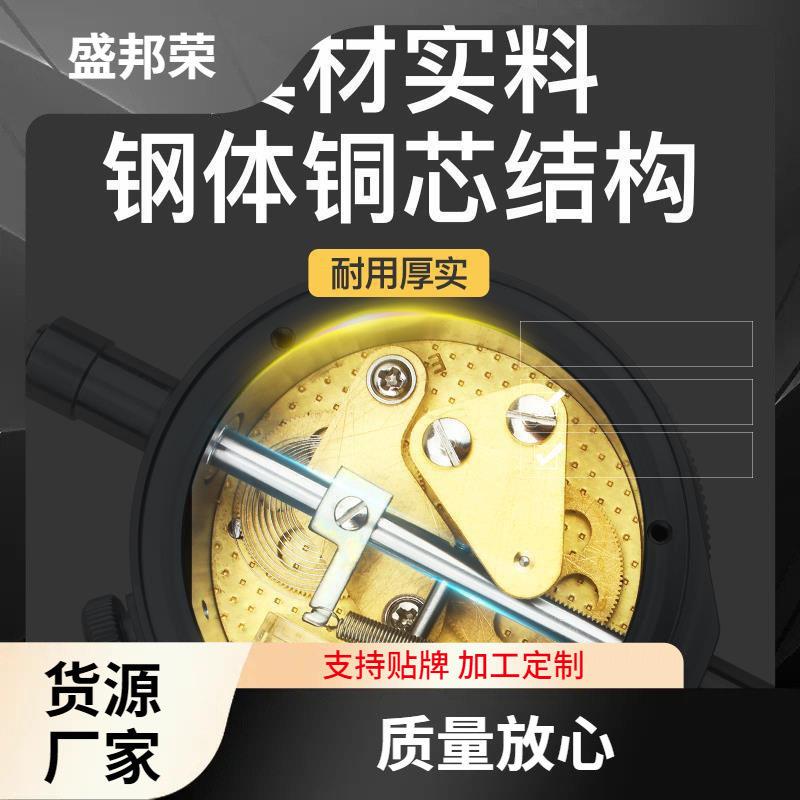 MAGA-102盛荣头杠杆百分表校表一套磁数座显千分表磁邦力性表精度