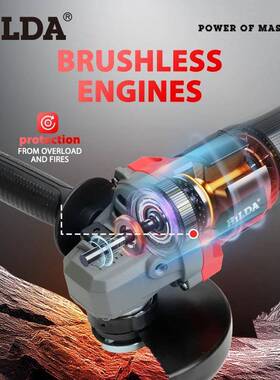 大功率刷角磨机VBA锂电切割机多功能光抛机磨机光充无电式砂轮机