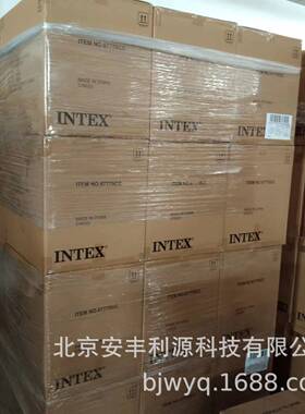 intex 67770 充气床垫双人家用单人加厚双层简易床充气线拉气垫床