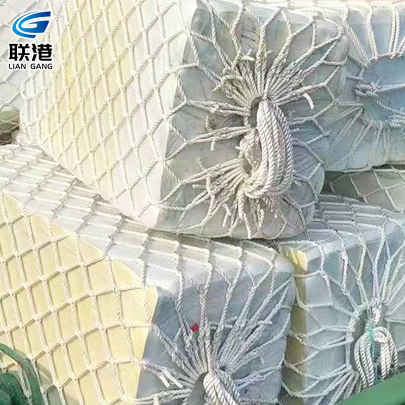 泡沫防撞块厂家 船用码头方形EVA防撞块 编织网垫泡沫靠球碰垫