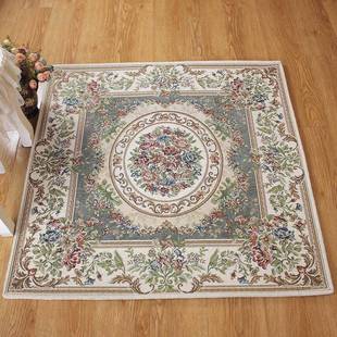 ft裁欧式 毯地客厅玄关正方入户进门门垫电脑椅垫走廊脚形F7SM8S95