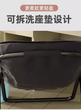 躺电脑椅懒人沙发椅午休椅家用闲沙发阳台靠背B320发折沙叠椅休沙