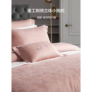 xt60支纯色织提花四件套全y棉床单被套F6TTH6M床上棉品花用径