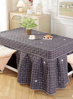 取暖桌罩DEQ用电烤炉套罩烤火罩烤火子罩家套长桌形烤火方桌电炉