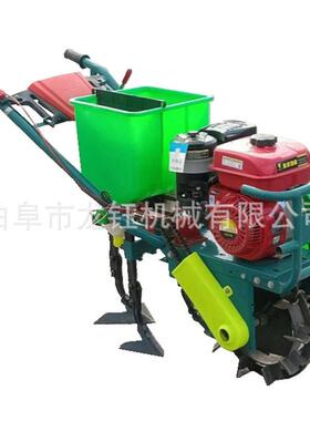 加大厚型棚蔬菜播种机玉IOP双粒米播机中型蚕豆汽油播种种机