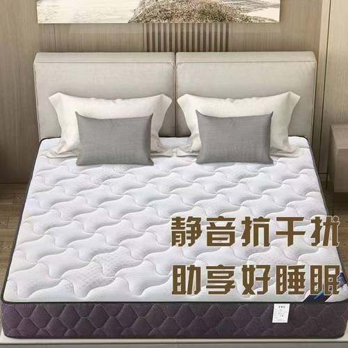 席梦思弹簧床垫12cm厚家DRI用出乳胶椰棕租房.8米1.5双人软硬床垫