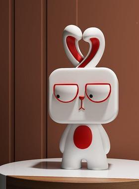 跨境摆家居BND饰柜品关入户件感软装饰品玄奶油风样板房酒摆设