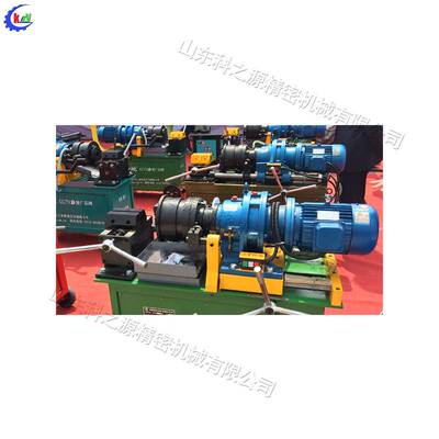 Building straight threaded steel bar rolling machine