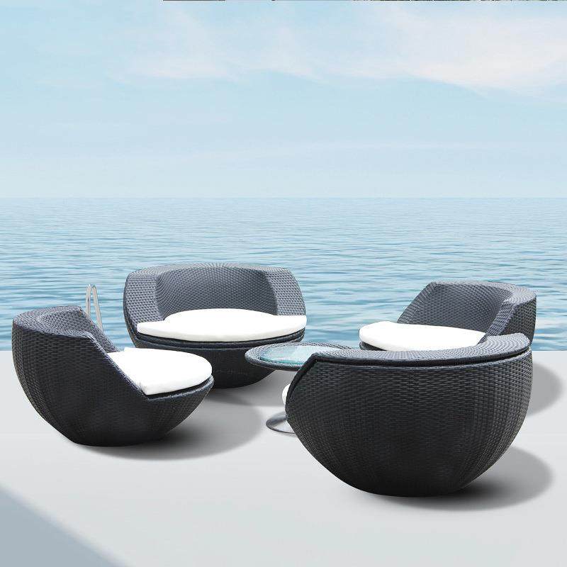 户外外藤编创意桌椅组23-3-27-合件别墅庭院花园藤椅室休闲阳台茶,商业/办公家具,商用藤编家具,淘宝优惠券,粉丝福利购,淘宝优惠卷