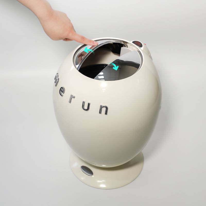 智能感应垃圾桶家用高颜值客厅卧室轻奢带盖大号大容量