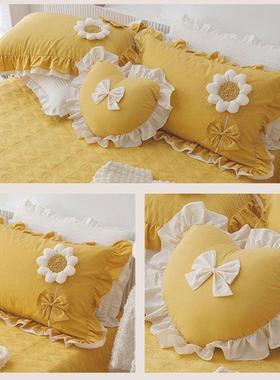 爱心抱枕床靠头形垫方形车用沙发pxx10044心女生靠睡觉床上可爱靠