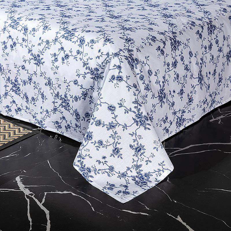 EQ4F青瓷单件床单1.5米1.82米花单人双人学F76775TH生米宿舍可定