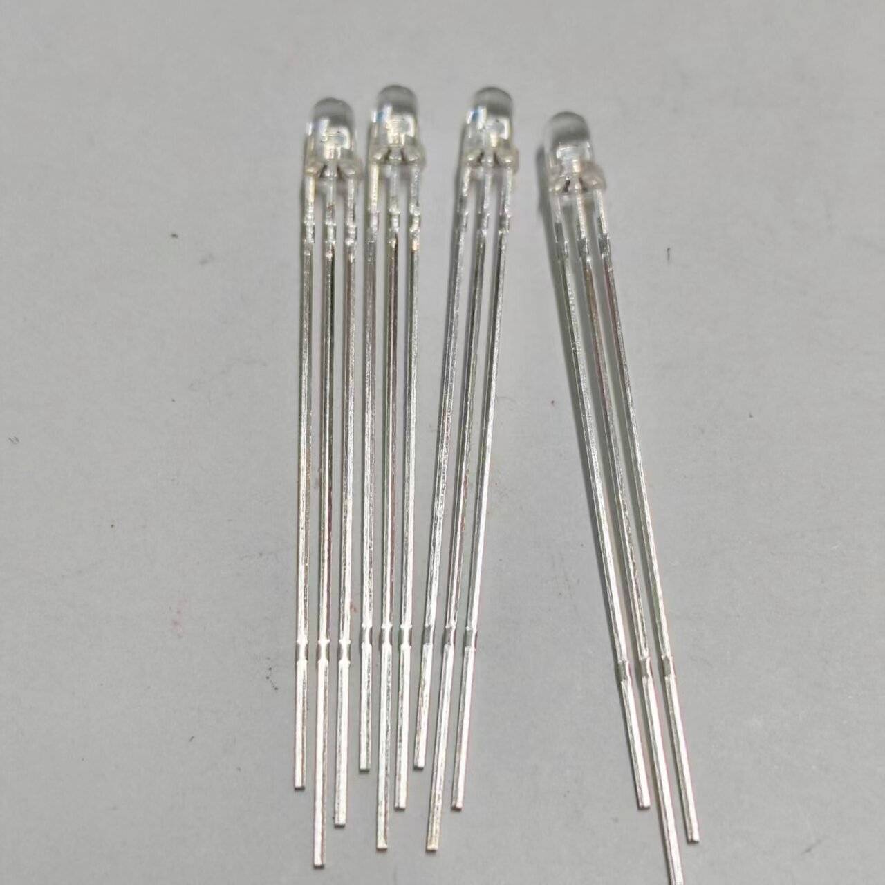 红绿双色LED3mm加长脚超长脚共阳共阴LED灯珠智能开关电子光控