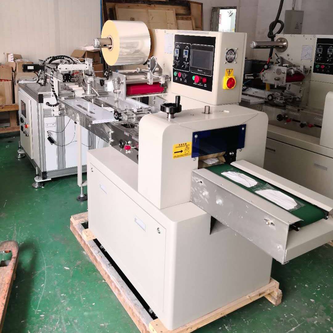 钦典全自动便当盒餐具 四合一餐具自动理料枕式包装机设备