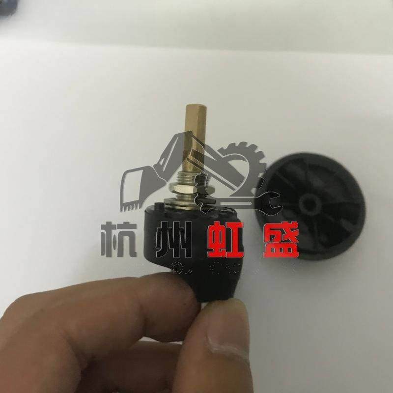 适用挖掘机小松PC200/210/300/360-7/8油门旋钮油门加油档位开关