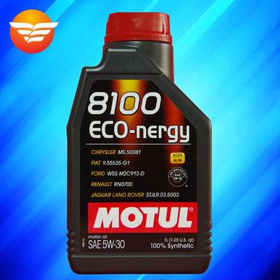 摩特8100ECO-NERGY5W-301升A5B5SL级进口酯类全合成机油