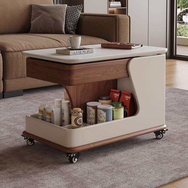 实木沙发边几多功能升降茶几床头边柜客厅家用小户型移动推车茶台,电子元器件市场,其它元器件,淘宝优惠券,粉丝福利购,淘宝优惠卷