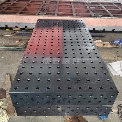 三维柔性焊接平台工装夹具铸铁平台实验台多孔定位机器人工作台