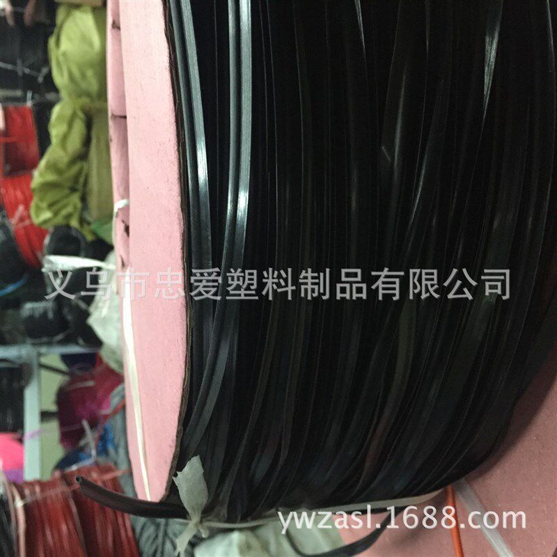 PE嵌线卡线牙条彩色黑色杂色T骨都可以定制