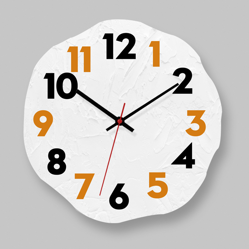 个性挂钟客厅现代时尚简约大气时钟静音挂墙上北欧石英钟表免打孔