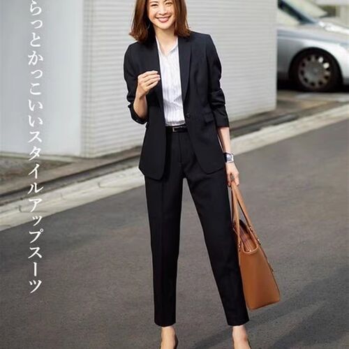 高货精品羊毛全里料秋冬黑色西裤烟管裤大码九分裤小脚女裤有大码