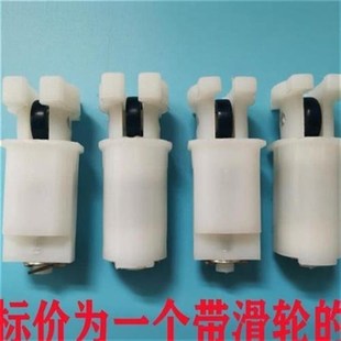 老款折叠门配件滑轮老式浴室门厨房间小折叠门五金配铝合金玻璃门