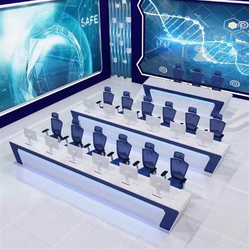 指挥中心监控台操作台控制台中控室指挥室办公桌调度监控室工作台