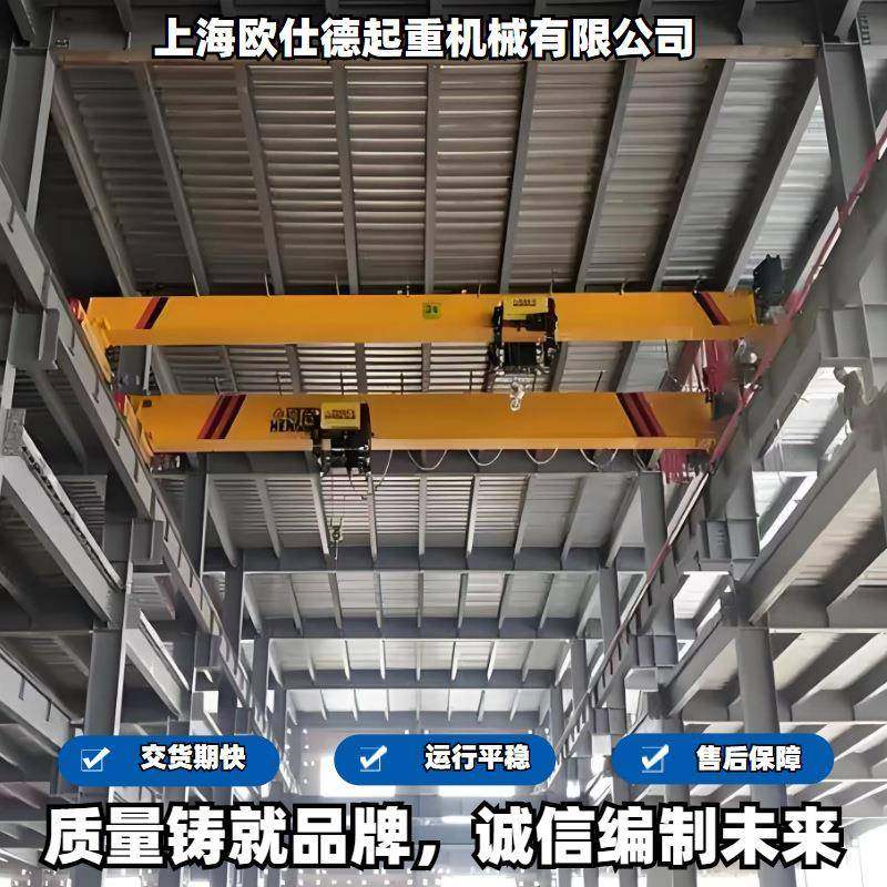 上海5吨欧式单梁行车LDC型变频控制t6米行吊车间10t悬挂航车