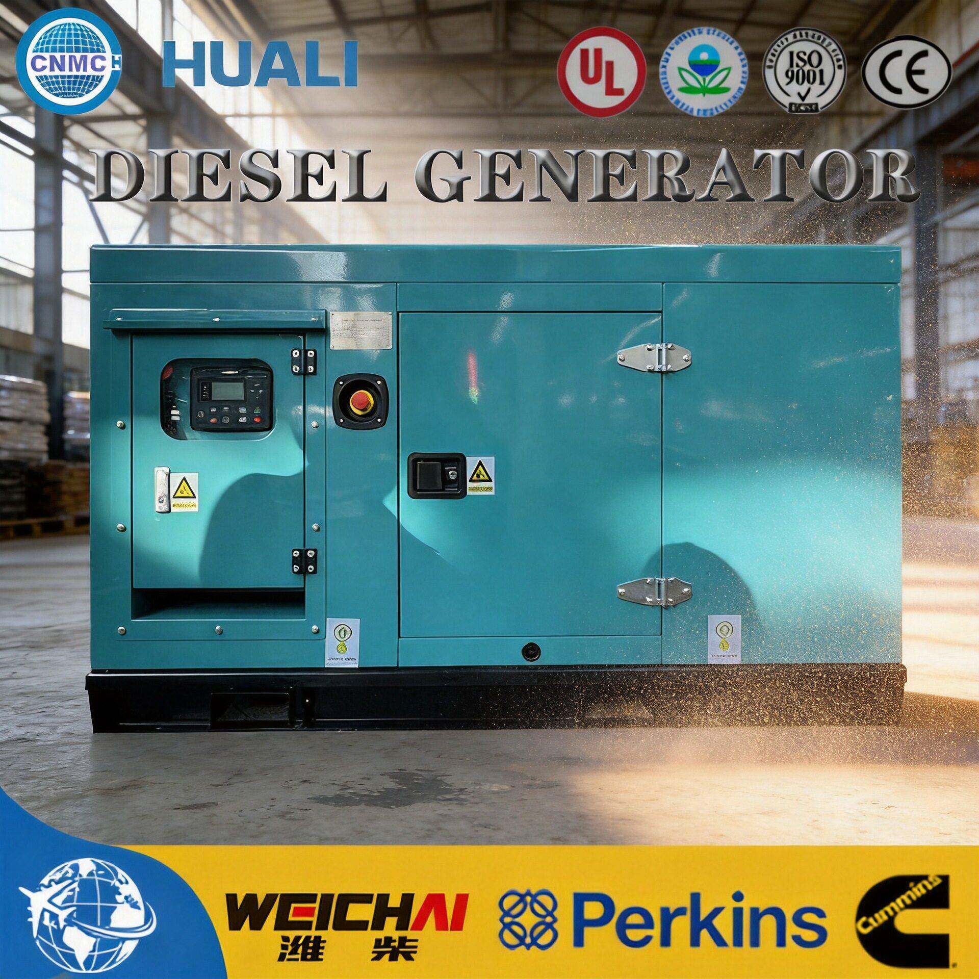 康明斯柴油发电机组20KW50KW100KW500KW1000kw大功率低噪音发电机