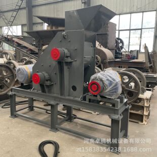 石灰石双级制砂机砖瓦矿石双级无筛底粉碎机建筑垃圾高湿料破碎机