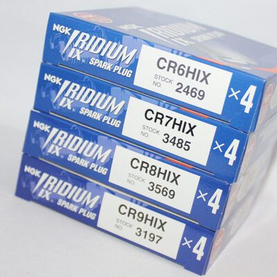 NGK铱金火花塞CR6HIX CR7HIX CR8HIX适用GY6福喜A7TC A7RTC龙嘉